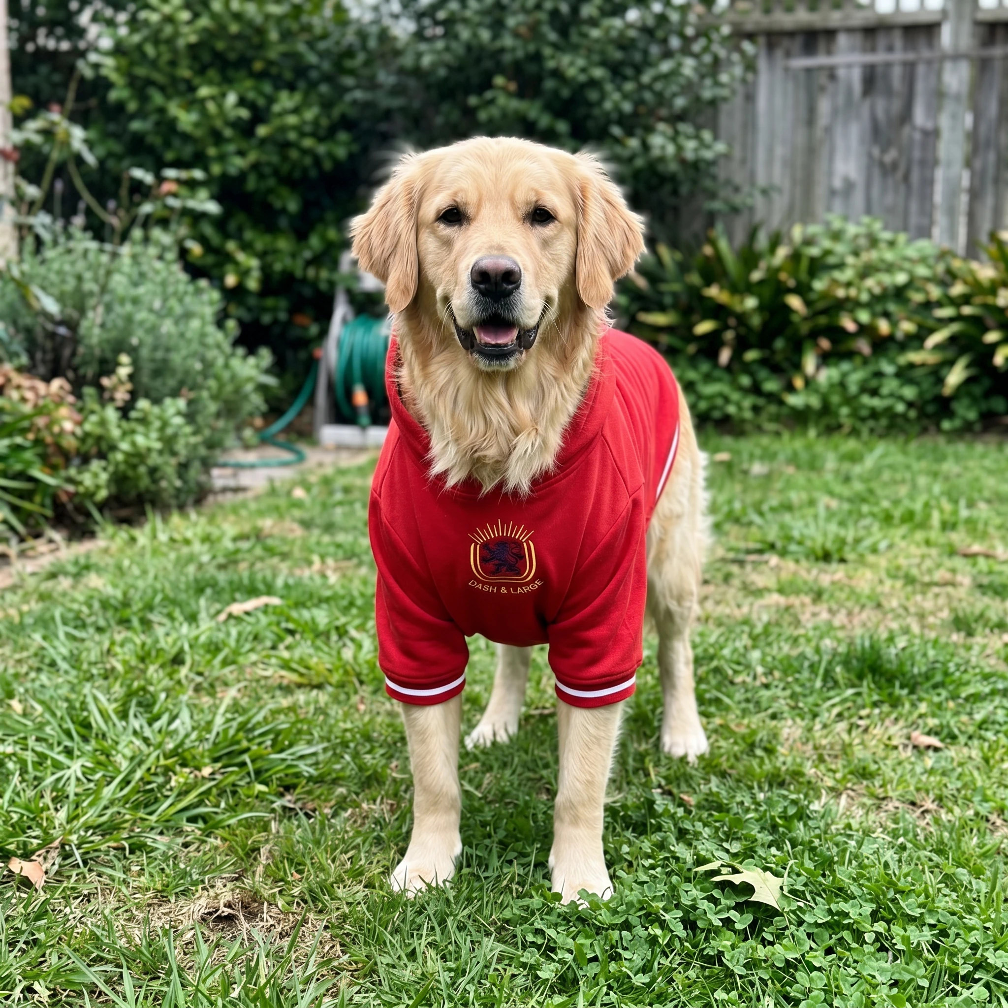 NookPaws™ Heritage Red Deep-Chest Hoodie review by Elena W.