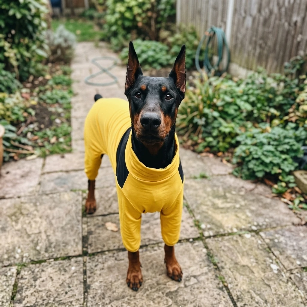 NookPaws™ Doberman Full Coverage Rain Layer review by Julian W. 2