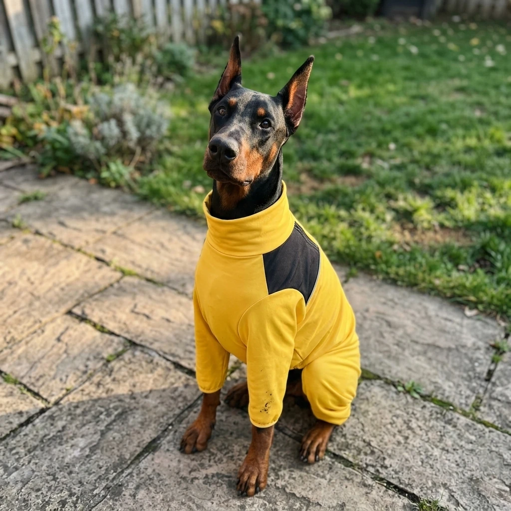 NookPaws™ Doberman Full Coverage Rain Layer review by Julian W.