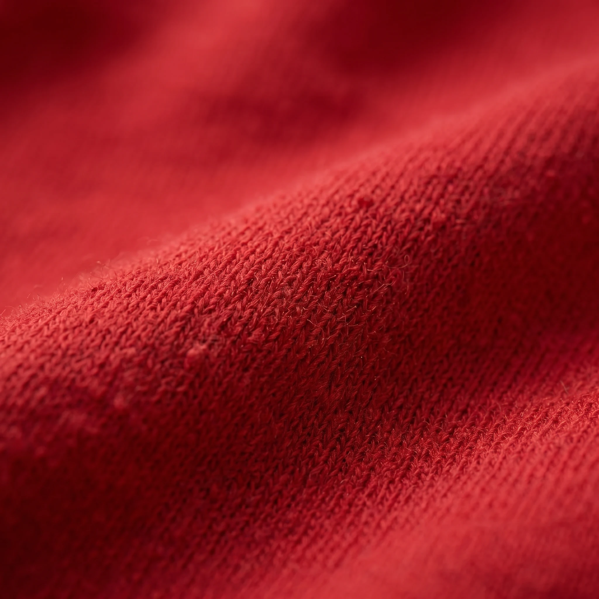 Heritage Red deep-chested dog hoodie fleece texture in soft, warm light — minimalist, functional warmth for large breeds like Dobermans.