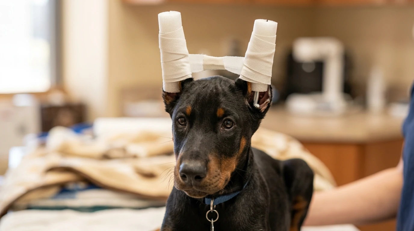 Doberman Ears Explained: Posting, Taping, and the Natural Look | Section 1