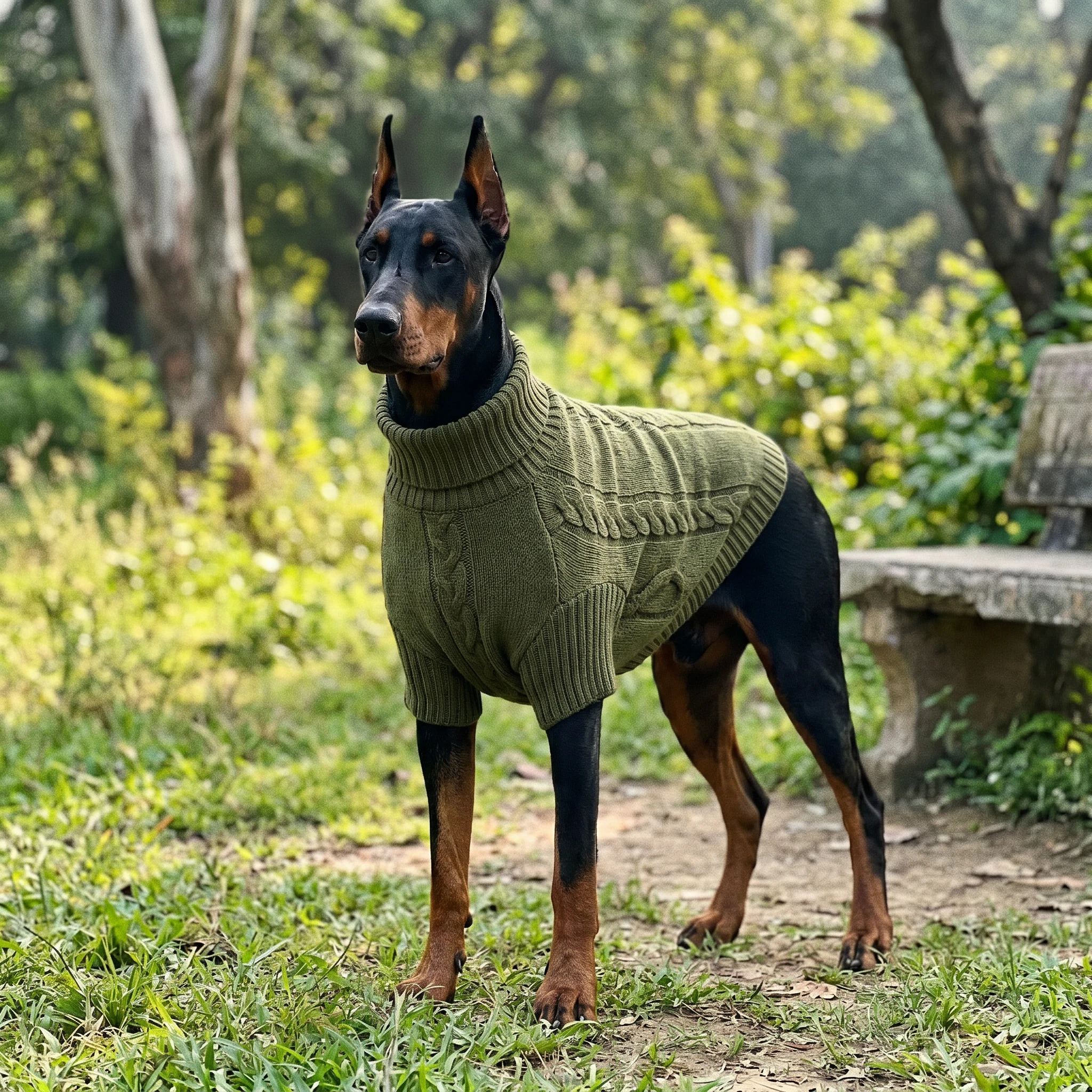 NookPaws™ Deep Chest Cable Sweater review by Jason P.